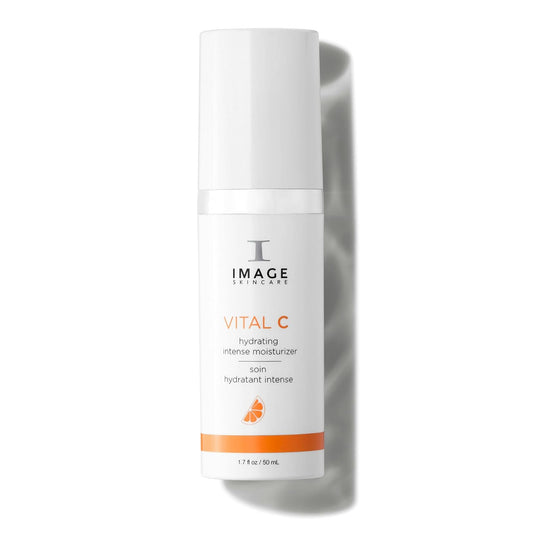 IMAGE Skincare, VITAL C Hydrating Intense Moisturizer, Lightweight Face Lotion with Hyaluronic Acid and Shea Butter, for Dry Skin, 1.7 fl oz.