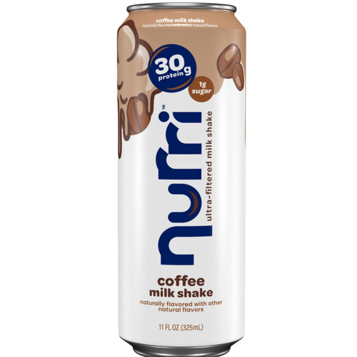 Nurri! 30g Protein Shake Coffee Flavor, Ready to Drink High Protein Coffee Beverage, Low Sugar Protein Drink, Smooth Creamy Coffee Shake, 11 fl oz Bottles (15 Pack)