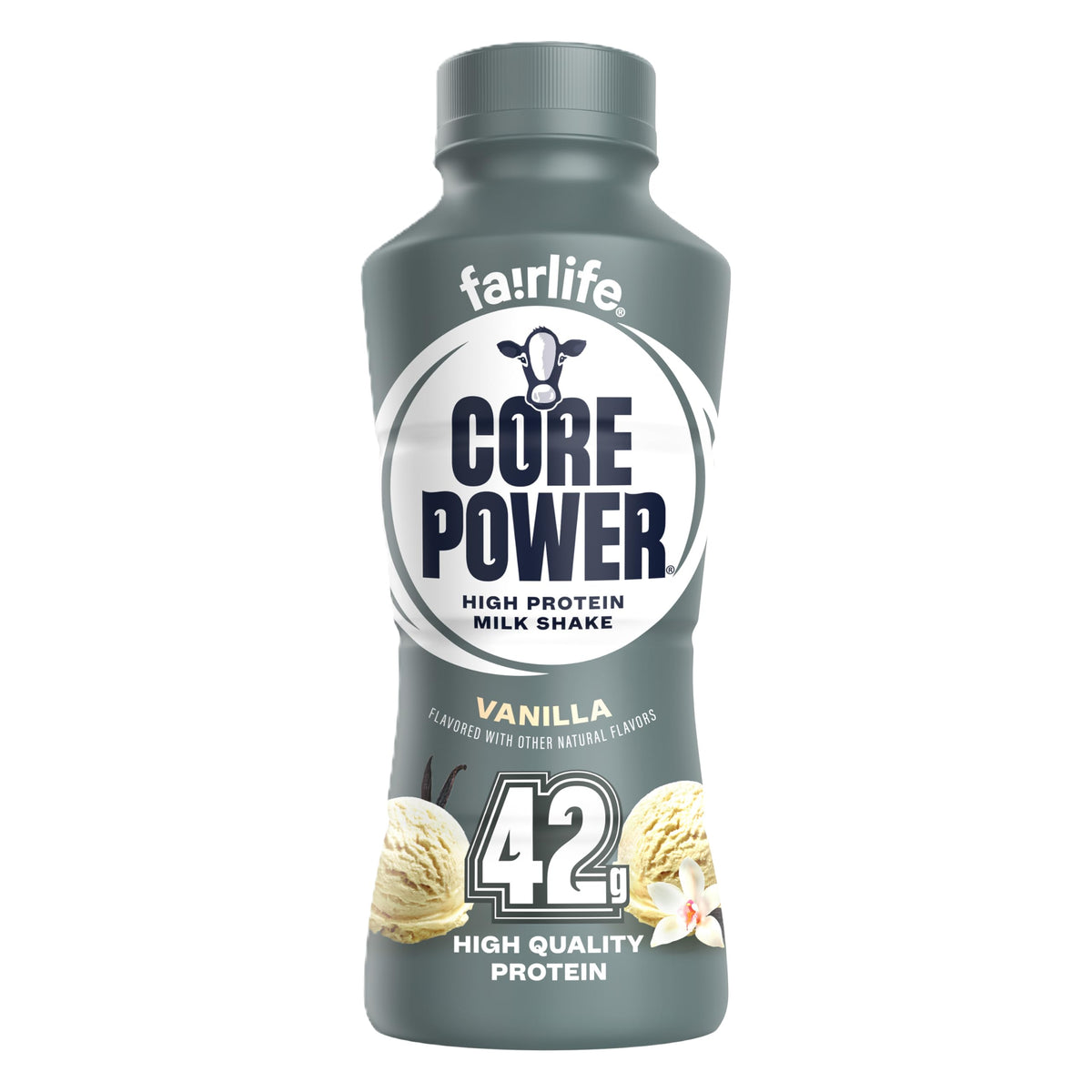 Core Power Fairlife Elite 42g High Protein Milk Shake Bottle , Ready To Drink for Workout Recovery, Strawberry, 14 Fl Oz, Liquid, kosher (Pack of 12)