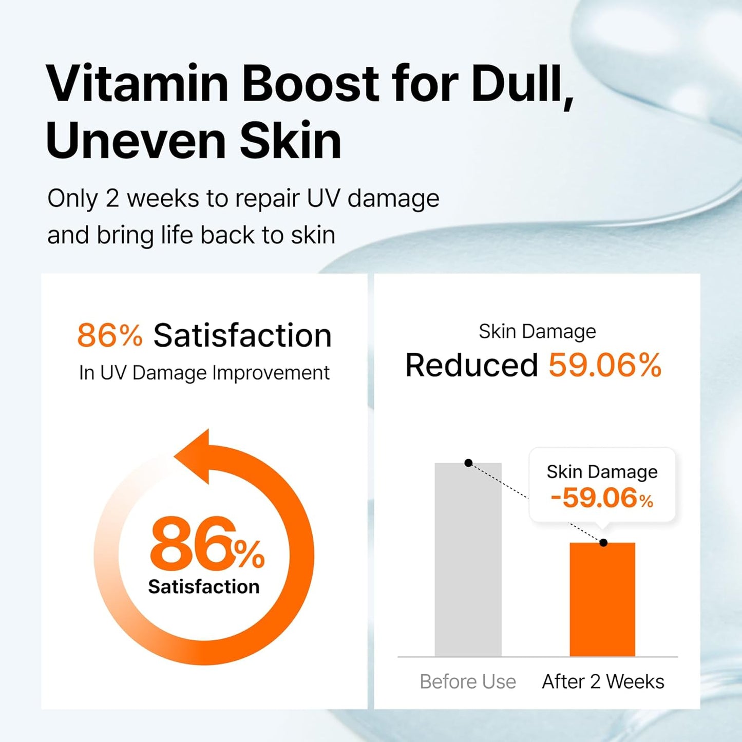 DearKlairs Vitamin C Serum – Korean Brightening Daily Serum with 5% Pure Vitamin C, EGF Peptides & Niacinamide, for Even Skin Tone, Dark Spot Care, Sensitive Skin, 1.18 Fl Oz