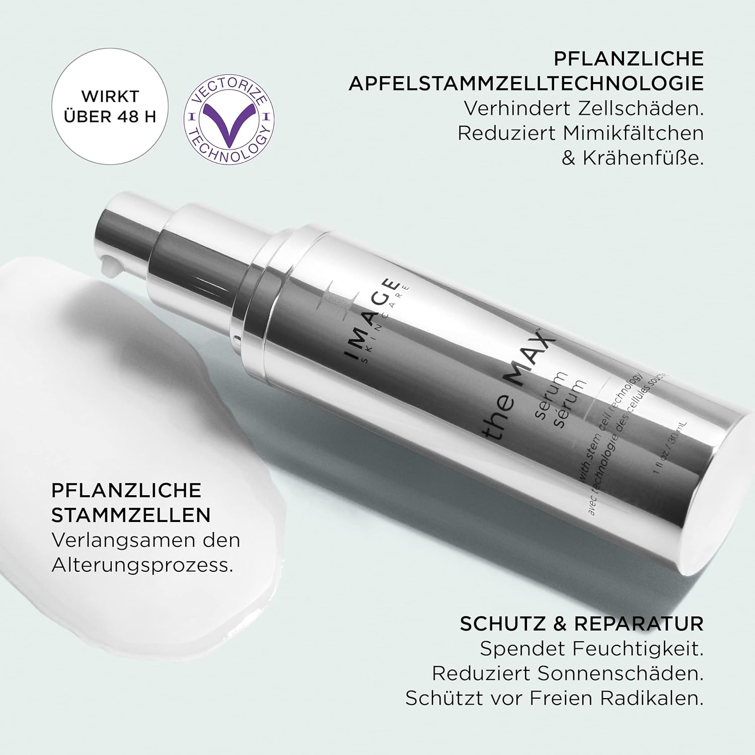 IMAGE Skincare, the MAX Serum, Multi-Peptide Facial Serum to Reduce Appearance of Fine Lines and Wrinkles, 1 fl oz