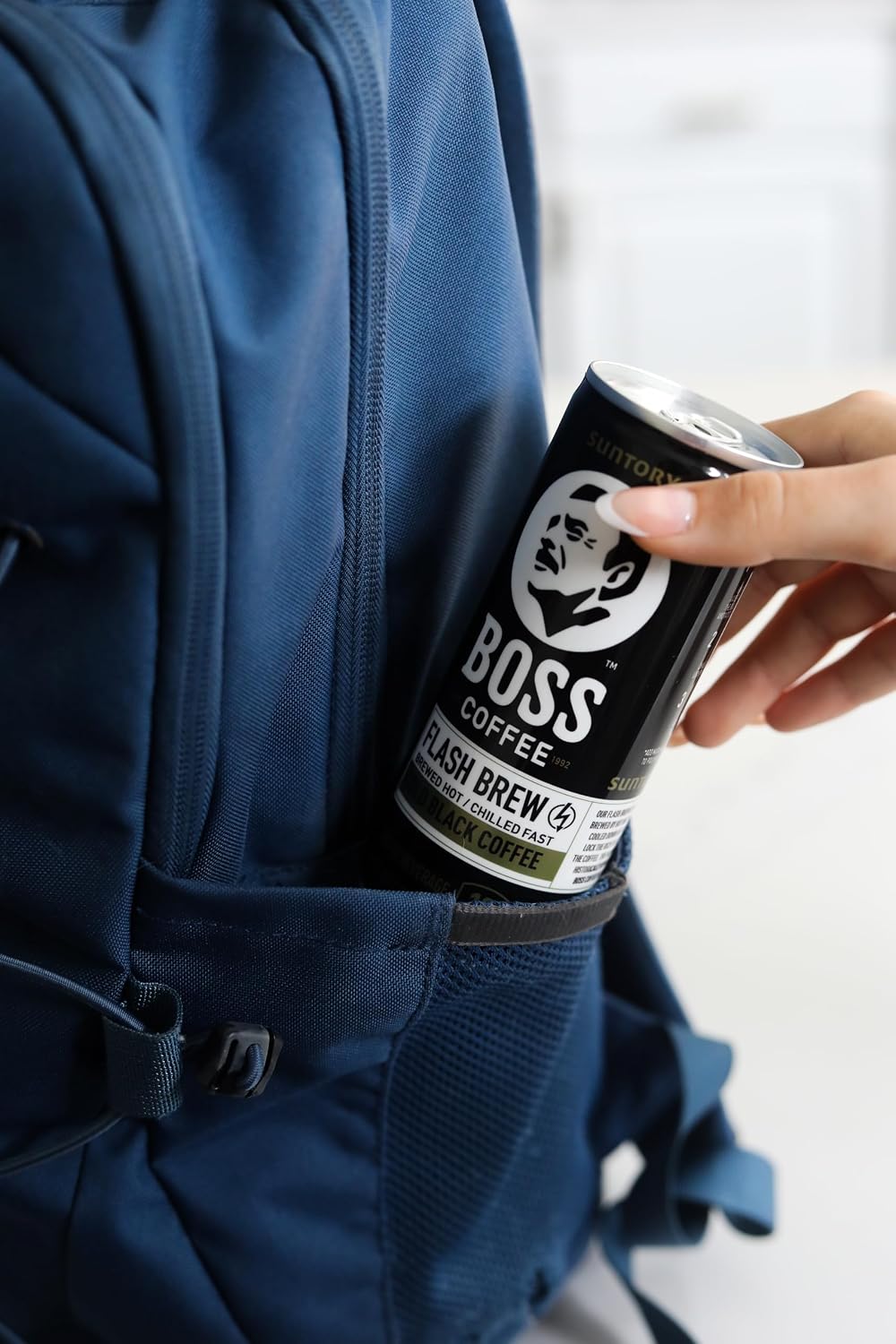 BOSS Coffee by Suntory - Japanese Flash Brew Original Black Coffee, 8oz 12 Pack, Imported from Japan, Espresso Doubleshot, Ready to Drink, Keto Friendly, Vegan, No Sugar, No Dairy