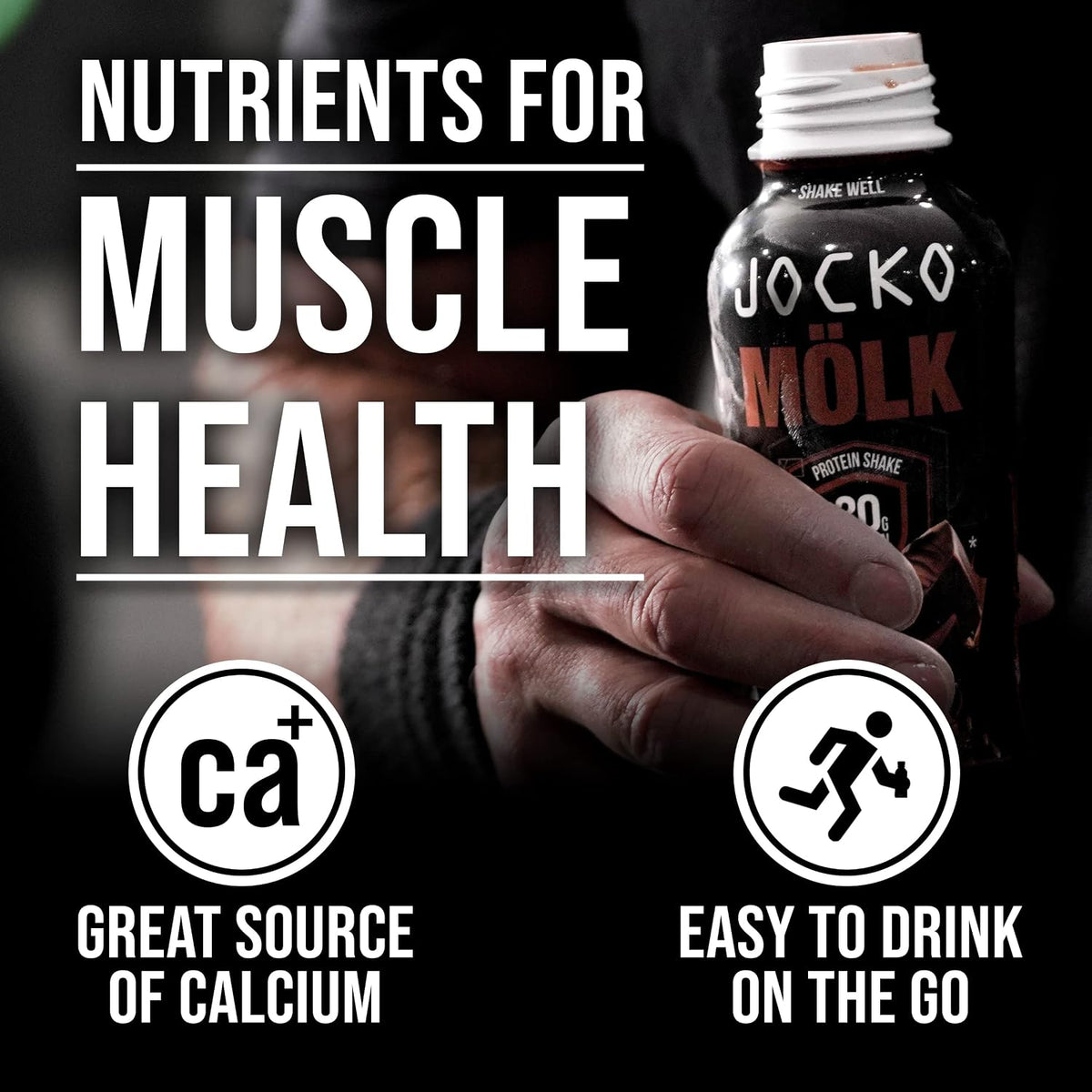 Jocko Fuel Protein Shake Bundle - Vanilla and Chocolate (24 Count)