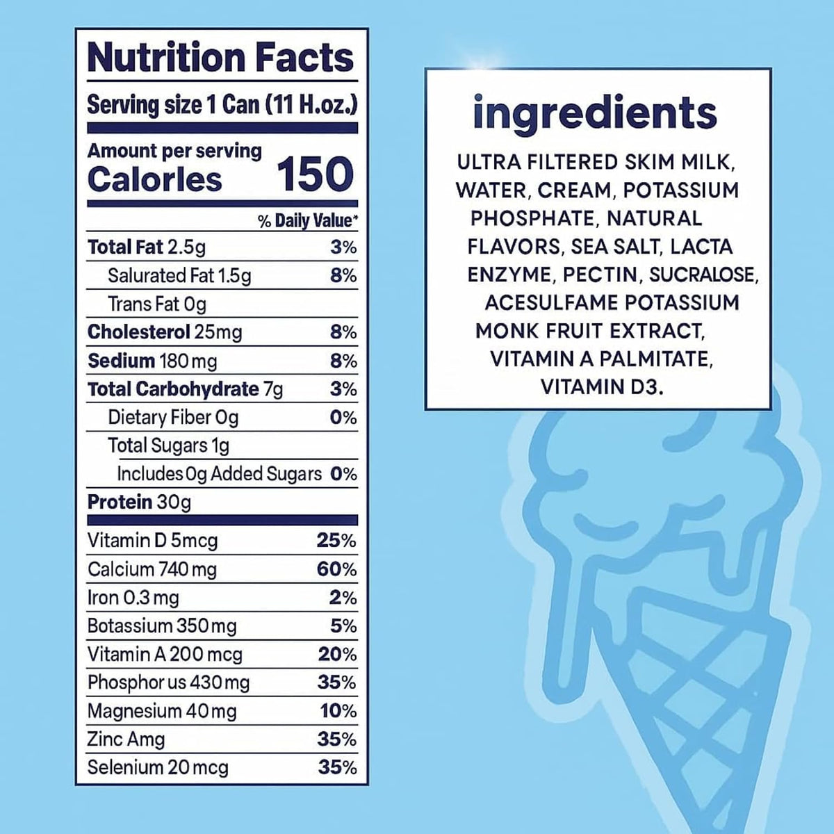 Nurri! 30g Protein Shake Coffee Flavor, Ready to Drink High Protein Coffee Beverage, Low Sugar Protein Drink, Smooth Creamy Coffee Shake, 11 fl oz Bottles (15 Pack)