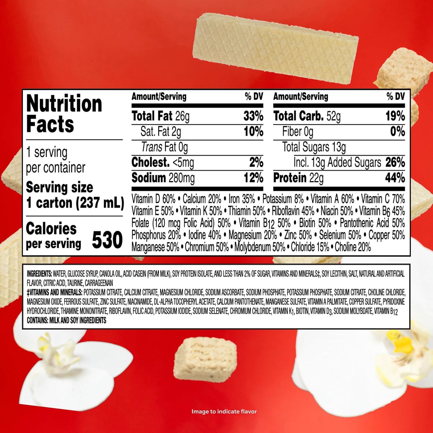 Boost Very High Calorie Very Vanilla Nutritional Drink – 22g Protein, 530 Nutrient Rich Calories, 8 Fl Oz (Pack of 24)
