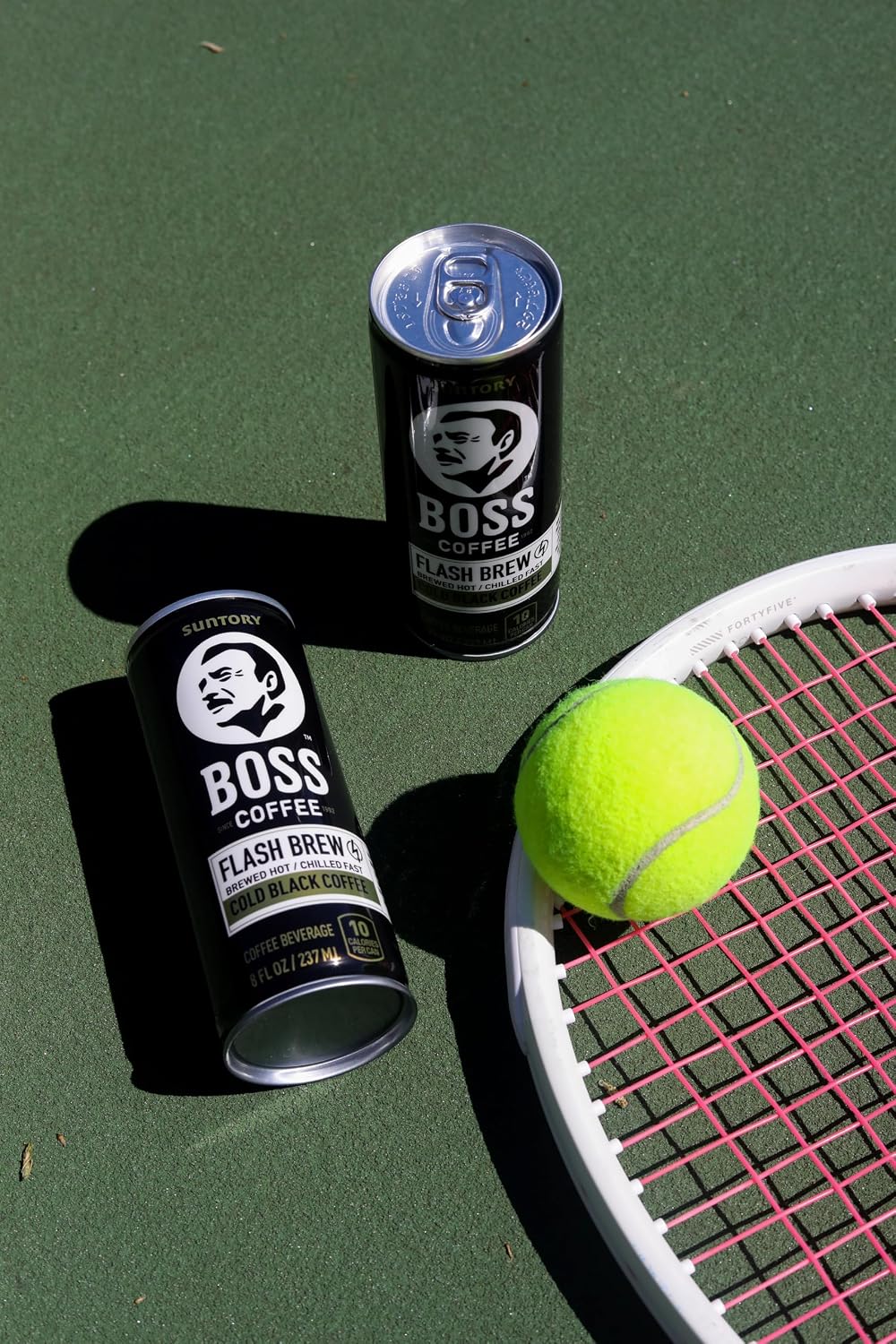 BOSS Coffee by Suntory - Japanese Flash Brew Original Black Coffee, 8oz 12 Pack, Imported from Japan, Espresso Doubleshot, Ready to Drink, Keto Friendly, Vegan, No Sugar, No Dairy